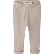Lil'Atelier Peach Whip Nbflayo Sup Slim Leggings Solid Lil