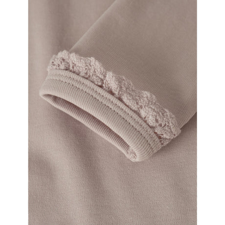 Lil'Atelier Peach Whip Nmflayo Sup Ls Slim Top Solid Lil