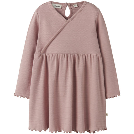 Lil'Atelier Misty Rose Nmfdimia Ls Kjole Lil