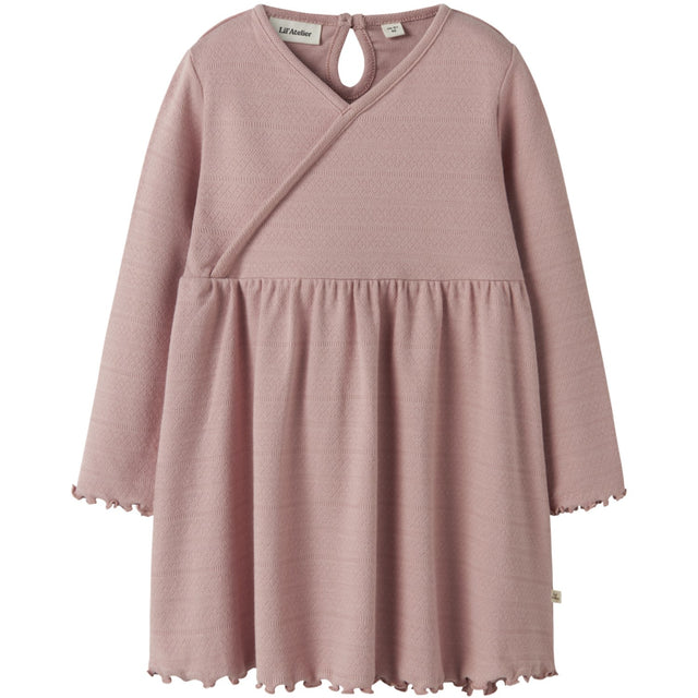 Lil'Atelier Misty Rose Nmfdimia Ls Kjole Lil