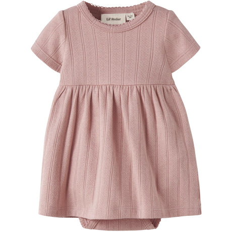 Lil'Atelier Misty Rose Nbffalina Ss Body Kjole Lil