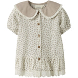 Lil'Atelier Coconut Milk Nmffjola Ss Loose Skjorte Lil