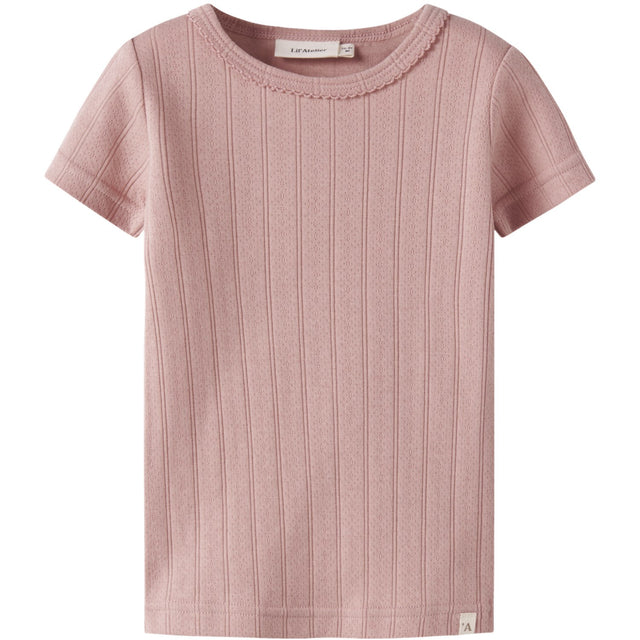Lil'Atelier Misty Rose Nmffalina Ss Slim Top Lil