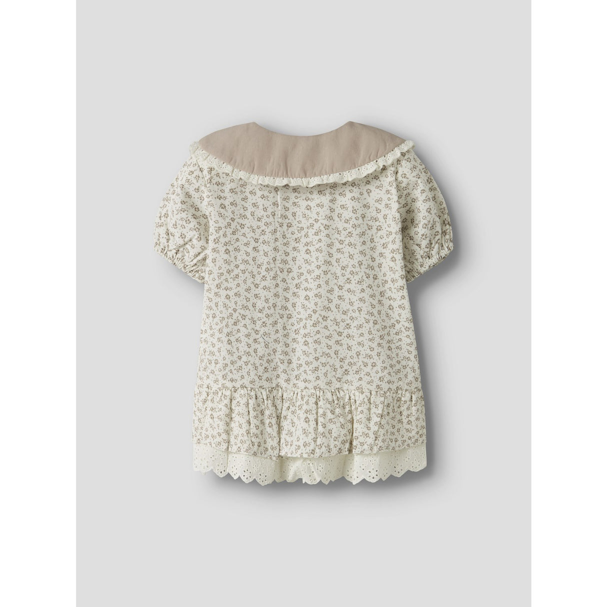 Lil'Atelier Coconut Milk Nmffjola Ss Loose Skjorte Lil