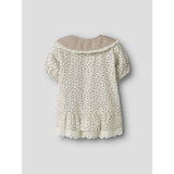 Lil'Atelier Coconut Milk Nmffjola Ss Loose Skjorte Lil