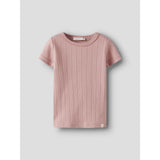 Lil'Atelier Misty Rose Nmffalina Ss Slim Top Lil