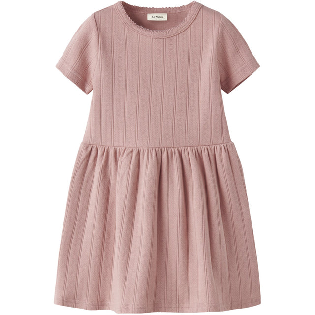 Lil'Atelier Misty Rose Nmffalina Ss Kjole Lil