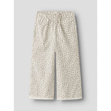 Lil'Atelier Coconut Milk Nmffjola Wide Ancle Bukser Lil