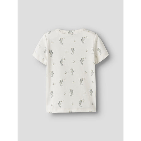 Lil'Atelier Coconut Milk Seahorse Nmmgayo Sik Ss Slim Top Lil