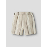 Lil'Atelier Coconut Milk Nmmfibert Loose Shorts Lil