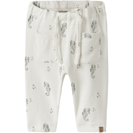 Lil'Atelier Coconut Milk Seahorse Nbmgayo Sas Loose Bukser Lil