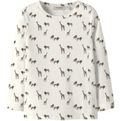 Lil'Atelier Coconut Milk Lion Nmmlayo Geu Ls Slim Top Lil