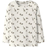 Lil'Atelier Coconut Milk Lion Nmmlayo Geu Ls Slim Top Lil