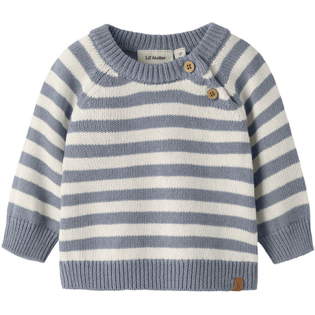 Lil'Atelier Coconut Milk Tradewinds Nbmdason Ls Strik Lil