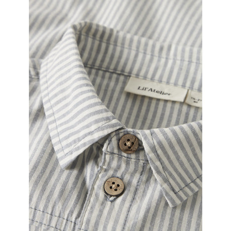 Lil'Atelier Coconut Milk Nmmdarko Ss Loose Skjorte Lil