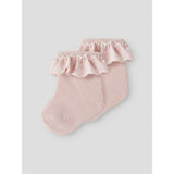 Lil'Atelier Misty Rose Nbfdertrud 2 Pak Strømper Lil