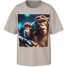 Name It Chateau Gray Gamer Monkey Nkmvoto Ss Nreg Top