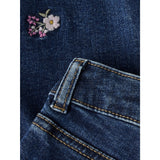 Name It Denim Blue Emb Nmfbella Mom Emb Jeans 1224-Fr Noos
