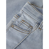 Name It Light Blue Denim Nmfpolly Skinny Bootcut Jeans 2055-Th D