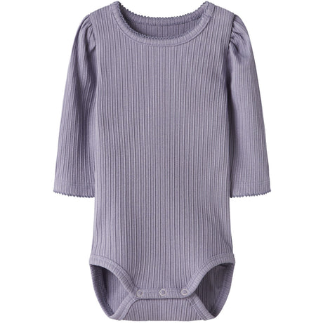 Name It Lavender Gray Nbfdemi Ls Body