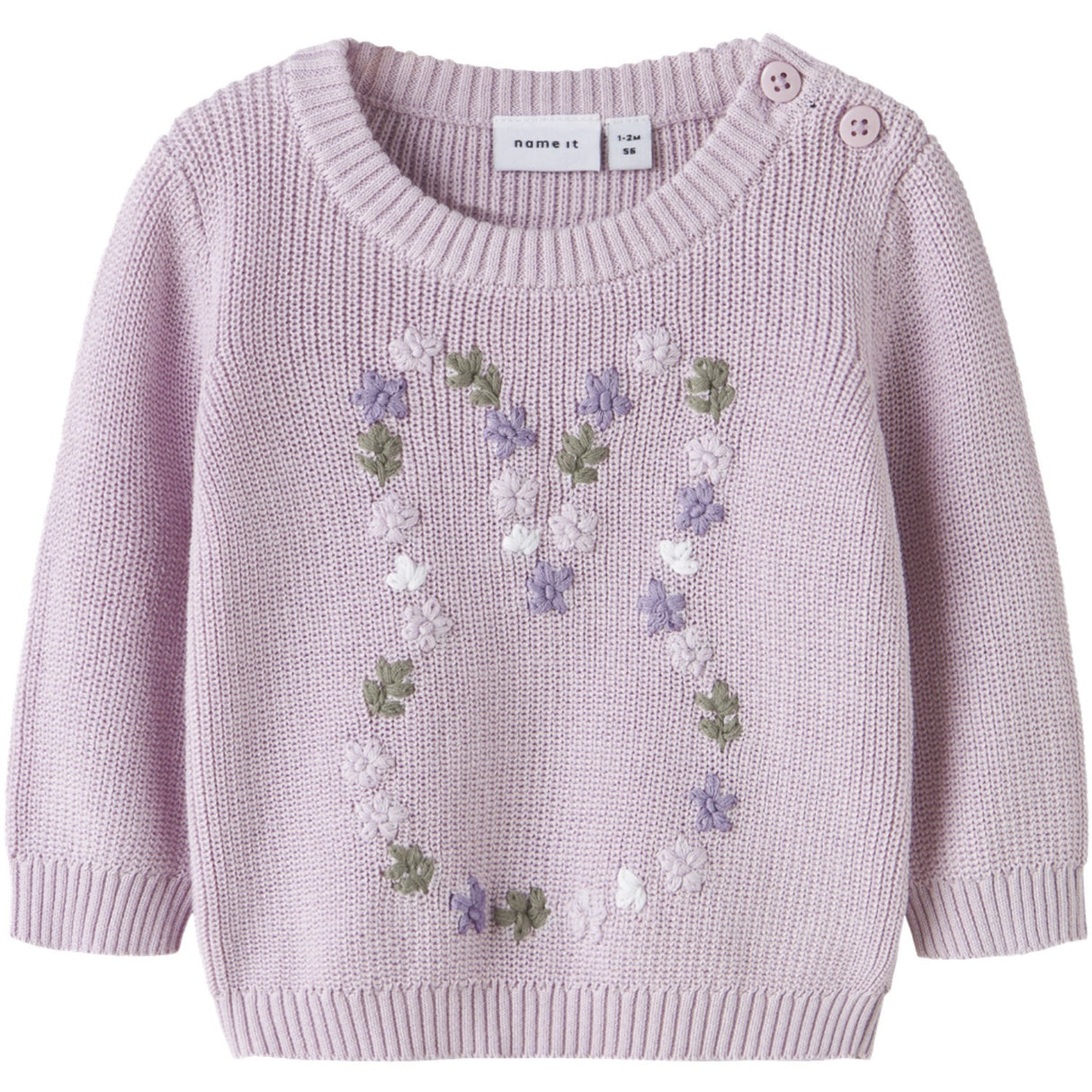 Name It Lavender Fog Nbfdetummi Ls Strik