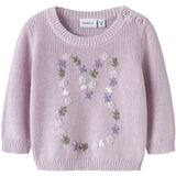 Name It Lavender Fog Nbfdetummi Ls Strik