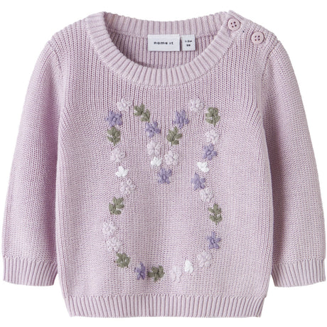 Name It Lavender Fog Nbfdetummi Ls Strik