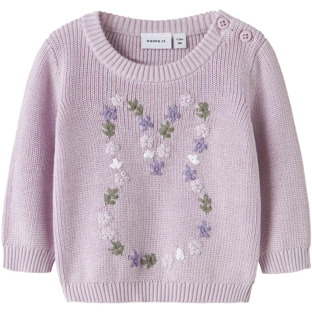 Name It Lavender Fog Nbfdetummi Ls Strik