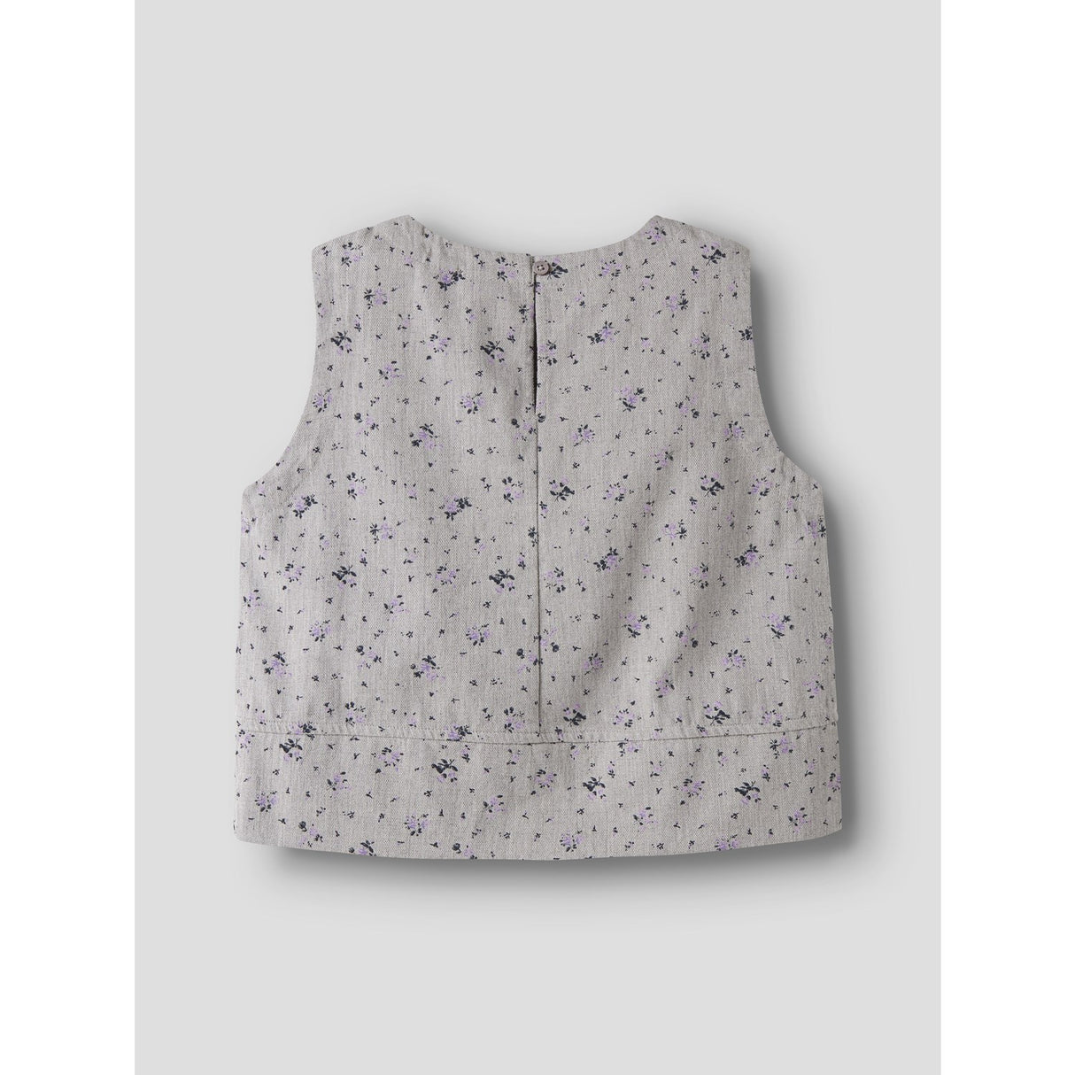 Name It Lavender Gray Nkfdrita Sl Kort Top