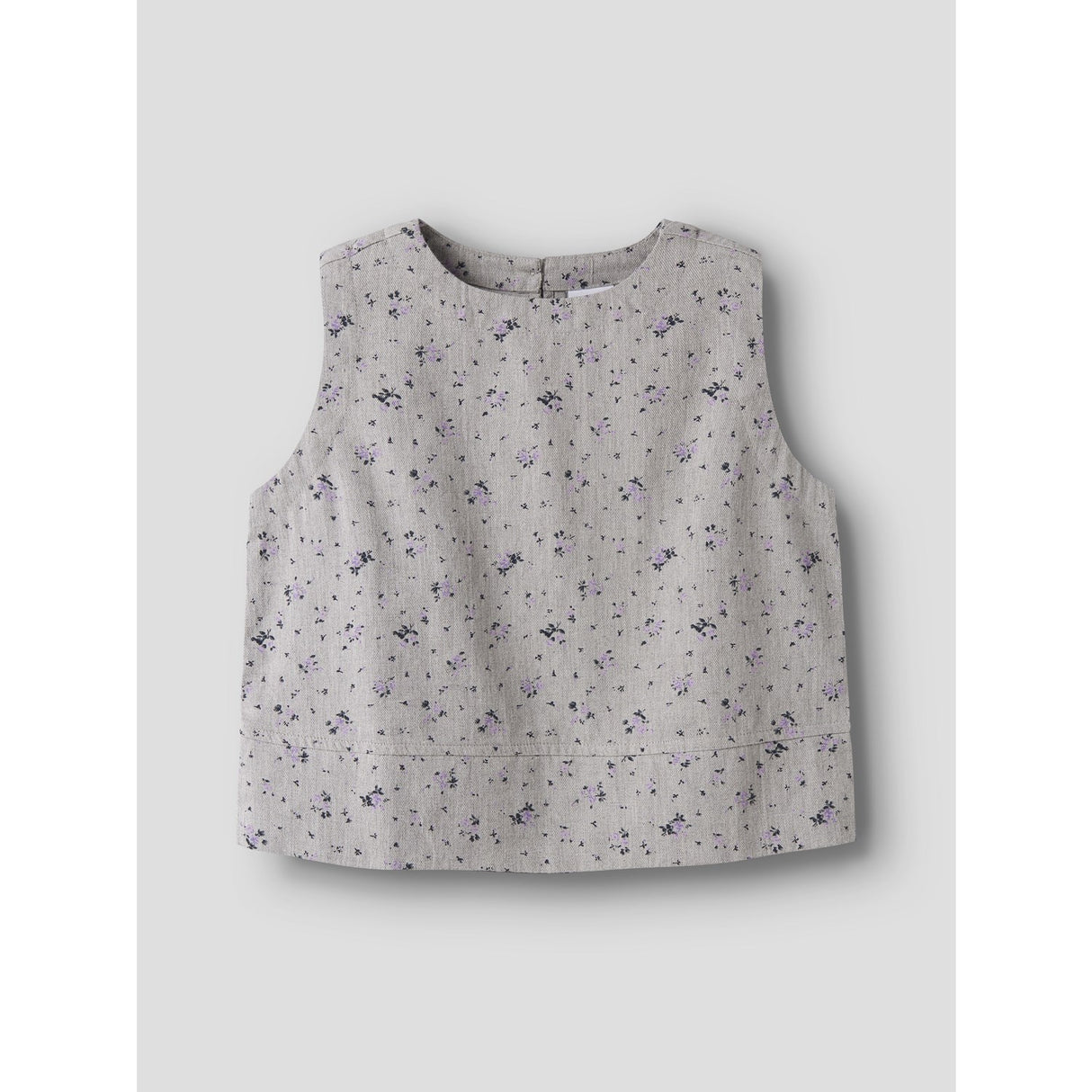 Name It Lavender Gray Nkfdrita Sl Kort Top