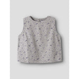 Name It Lavender Gray Nkfdrita Sl Kort Top