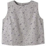 Name It Lavender Gray Nkfdrita Sl Kort Top