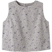 Name It Lavender Gray Nkfdrita Sl Kort Top
