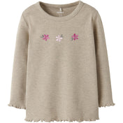 Name It Peyote Melange Nmfdari Ls Slim Top