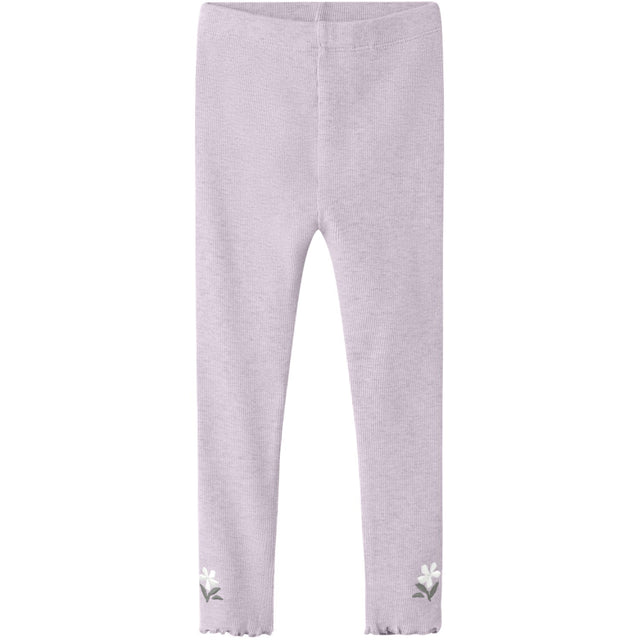 Name It Lavender Fog Nmfdari Leggings