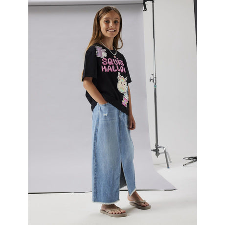 Name It Black Nkfmosa Squish Nreg Ss Top Box Bfu