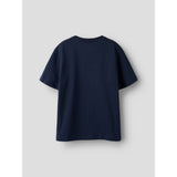 Name It Navy Blazer Nkmfaddy Bod Ss Nreg Top Box Sky