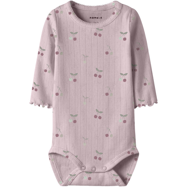 Name It Cradle Pink Nbfficherry Ls Body