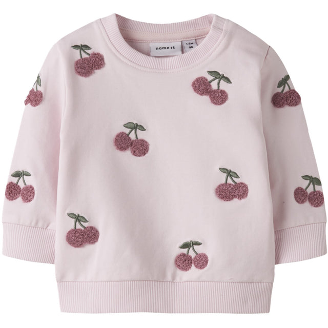 Name It Cradle Pink Nbffairy Ls Light Sweat Unb