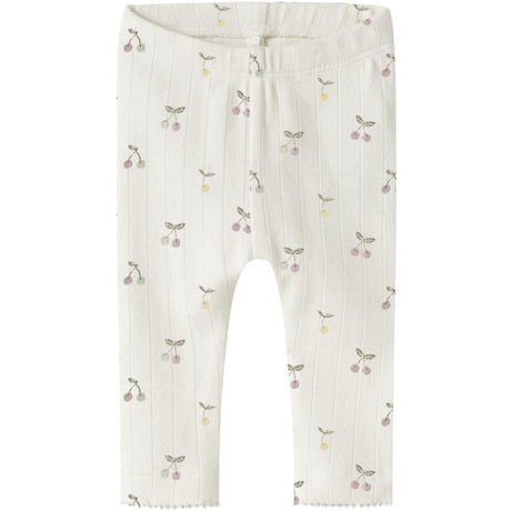 Name It Cloud Dancer Nbfficherry Leggings