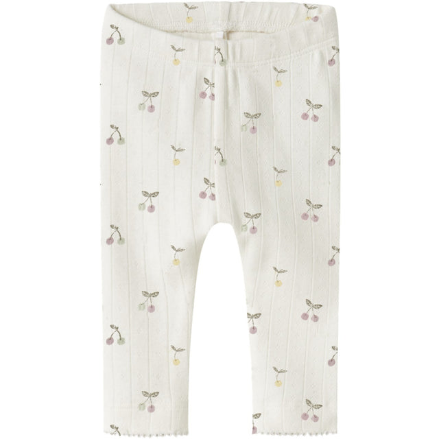 Name It Cloud Dancer Nbfficherry Leggings