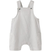 Name It Cloud Dancer Chateau Gray Nbmfar Shorts Overall