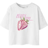 Name It Bright White Nkffarinaz Ss Nreg Kort Top Box