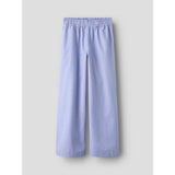 Name It Purple Impression Rainstone Nkffloritta Wide Bukser