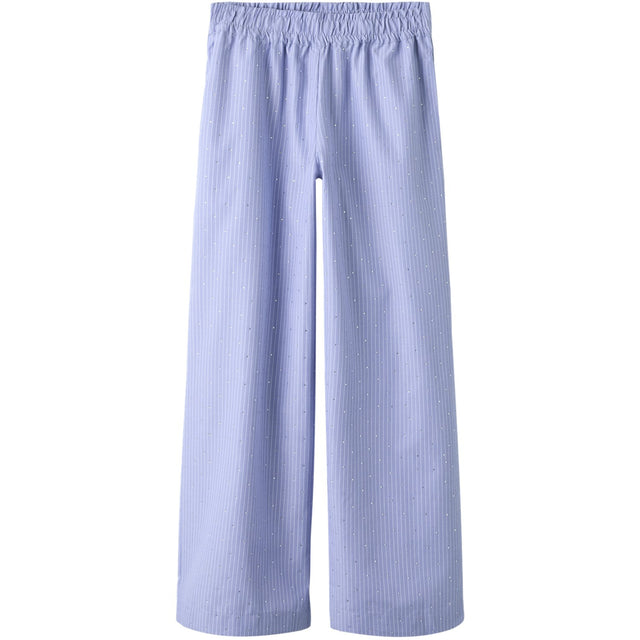 Name It Purple Impression Rainstone Nkffloritta Wide Bukser