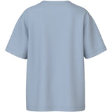 Name It Blue Fog Controller Embroidery Nkmvimpel Ss Nreg Top
