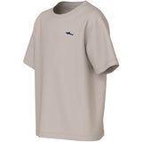 Name It Chateau Gray Shark Embroidery Nkmvimpel Ss Nreg Top