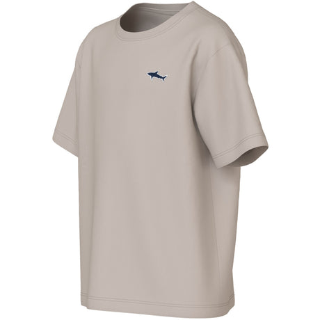 Name It Chateau Gray Shark Embroidery Nkmvimpel Ss Nreg Top