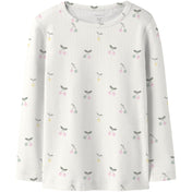 Name It Cloud Dancer Nmfficherry Ls Slim Top