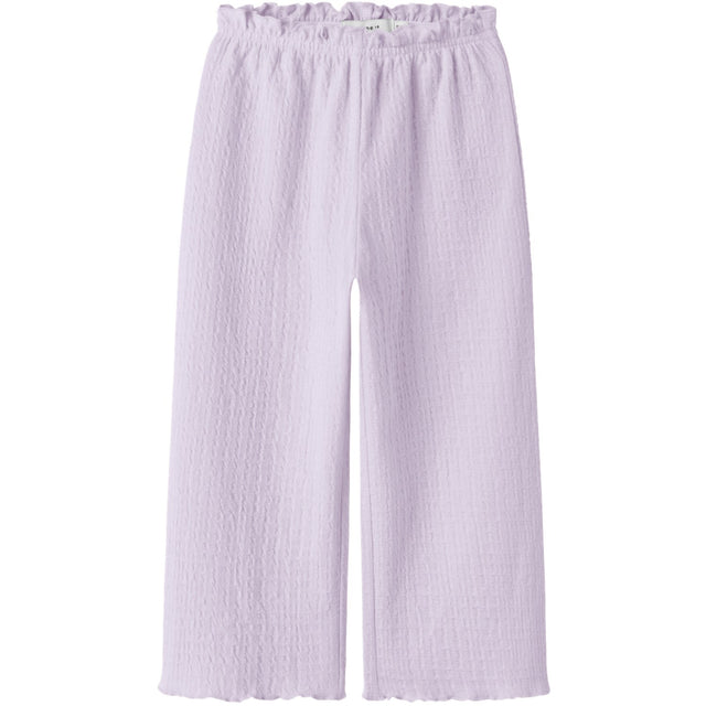 Name It Lavender Fog Nkffilura Wide Bukser